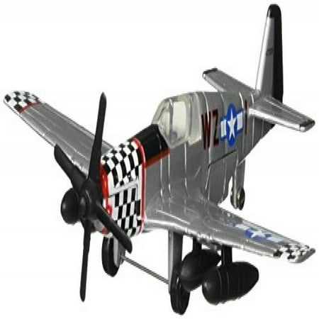 Fly P-51 Mustang - Hot Wings P-51 Mustang Connectible Runway Vehicle