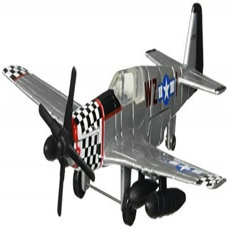 Hot Wings P-51 Mustang Connectible Runway Vehicle