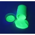 thumbnail image 2 of Green UV Blacklight Reactive Neon Acrylic Paint-4oz, 2 of 2