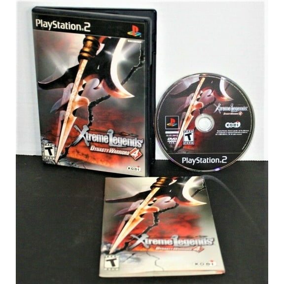 Pre-Owned XTREME LEGENDS: Dynasty Warriors 4 - Sony PlayStation 2 PS2 Great Shape!