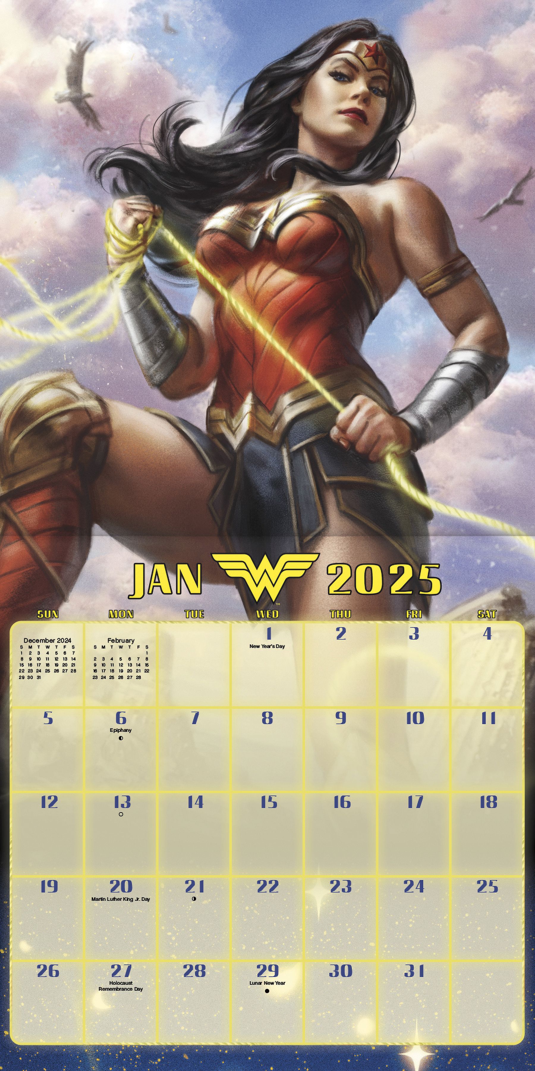DC Comics Wonder Woman Framed Poster and 2025 Calendar - Walmart.com dc-comics-wonder-woman-framed-poster-and-2025-calendar-walmart-com