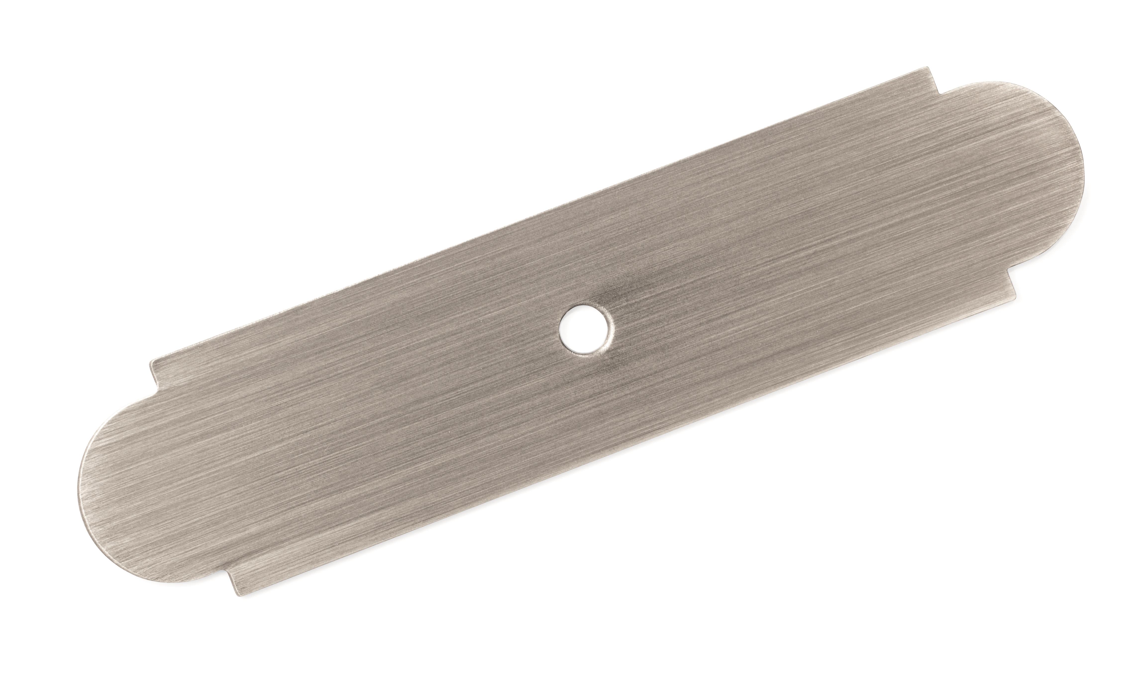 Amerock Backplates 4 in (102 mm) Length Antique Silver