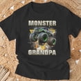thumbnail image 3 of Monster Truck Are My Jam Monster Truck Grandpa TShirt, 3 of 6