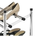 thumbnail image 6 of Whitmor 2-Tier Adjustable Shoe Rack, Metal, Silver, and Black, 6 of 9