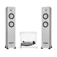thumbnail image 1 of Fluance RT81+ Vinyl Turntable Record Player, Audio Technica VM95E Cartridge, Acrylic Mat and Ri91 Powered Floorstanding Speakers, 1 of 8