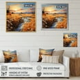 thumbnail image 4 of Designart "Golden Prairies Under a Bold Yellow and Blue Sky III" Landscapes Canvas Print, 4 of 5