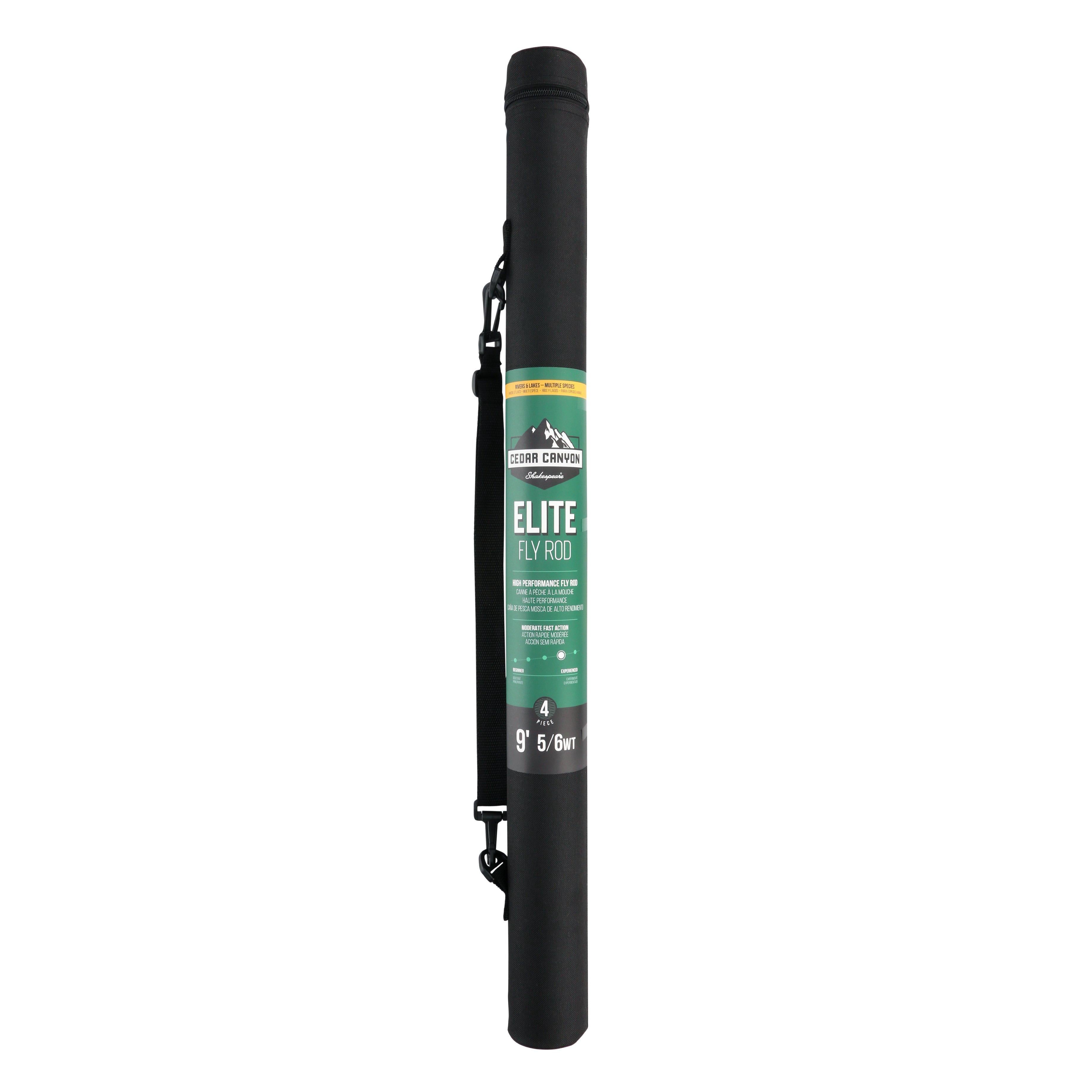 Shakespeare 9' Cedar Canyon Elite Fly Fishing Rod, 5 / 6 wt Line Rating