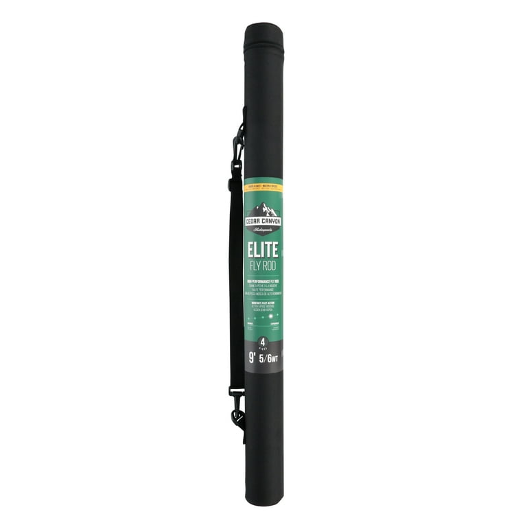 Shakespeare 9' Cedar Canyon Elite Fly Fishing Rod, 5 / 6 wt Line
