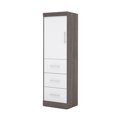 thumbnail image 1 of Nebula by Bestar 25" Storage Unit with Door & Drawers, 1 of 2
