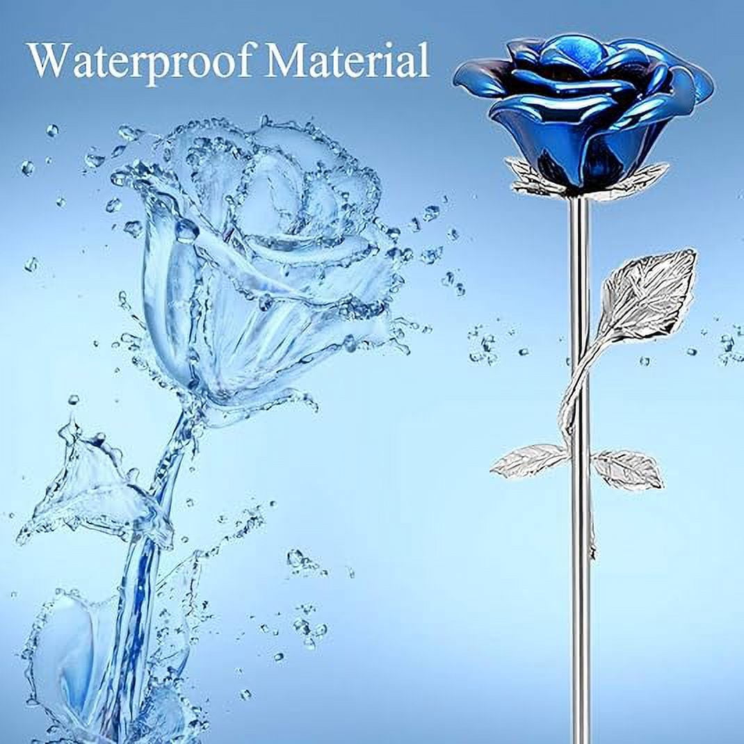 Rose Flower Keepsake Urns for Human Ashes - Memorials Urn Locket - Long-Stem Colorful Rose Flower Cremation Urns - Funeral Urn for Ashes
