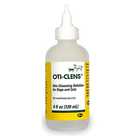 OtiClens Ear Cleaning Solution for Dogs 4 oz (Best Dog Ear Cleaning Solution)