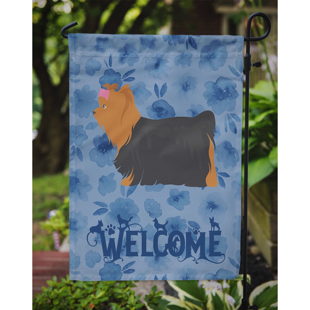 Yorkshire Terrier #1 Welcome Garden Flag