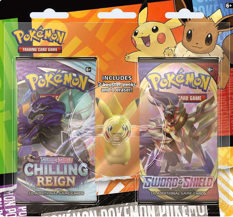 pokemon 2 booster packs and 1 eraser Pokmon TCG: Back to School Blister 2023 (Smoliv)  Smoke Mirrors Hobby Get Ready for Your Next Projectwith a Pokmon Eraser Pokmon TCG Back to School: