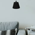 thumbnail image 4 of OULII floor lamp shade Cloth Lamp Shade Barrel Black Color 1Set, 4 of 8