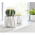 thumbnail image 6 of Better Homes & Gardens Pottery 5" Devi Round Ceramic Planter, White, 6 of 9