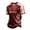 Wine, variant on USA Soccer Jersey Men 2026 Soccer Shirt 2D Graphic Crew Neck Short SleeCrewe Summer Tee Brown S