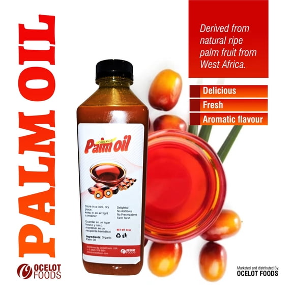 OCELOT FOODS Palm Oil Organic 32oz
