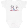 thumbnail image 3 of Inktastic Skeleton Pukes Rainbow Boys or Girls Baby Bodysuit, 3 of 5
