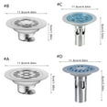 thumbnail image 3 of Round Shower Floor Drain Stainless Steels Round Floor Strainer Antiodor Drainer Shower Strainer Cover Easy to Install, 3 of 9