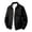 Black, variant on Men's Cargo Jacket Turn Down Collar Button Down Multi Pocket Casual Military Field Coat Fall Winter Outerwear