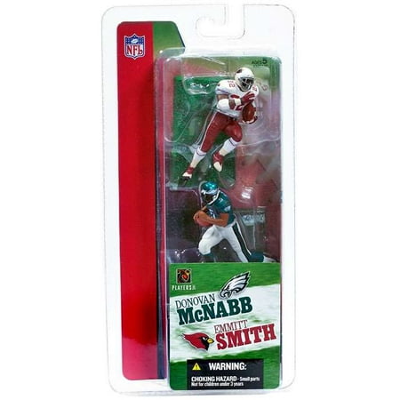 Donovan Mcnabb Autographed Helmet - Donovan McNabb & Emmitt Smith Mini Figure 2-Pack 2-Pack NFL