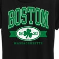 thumbnail image 3 of Instant Message - Boston Mass Clover -Women's Short Sleeve Graphic T-Shirt, 3 of 6