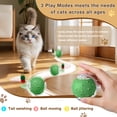 thumbnail image 3 of Risehigh Cat Toys for Indoor Cat Toy Smart Interactive Cat Toy Ball Rechargeable, 3 of 7