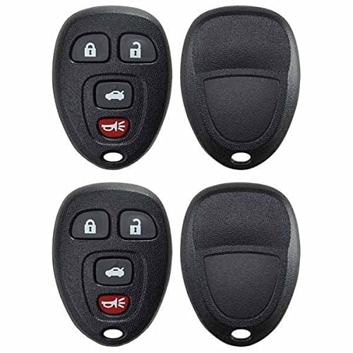 Keys 4B For Buick Cadillac Chevy 15912859 2 Replacement Keyless Remote Fobs 