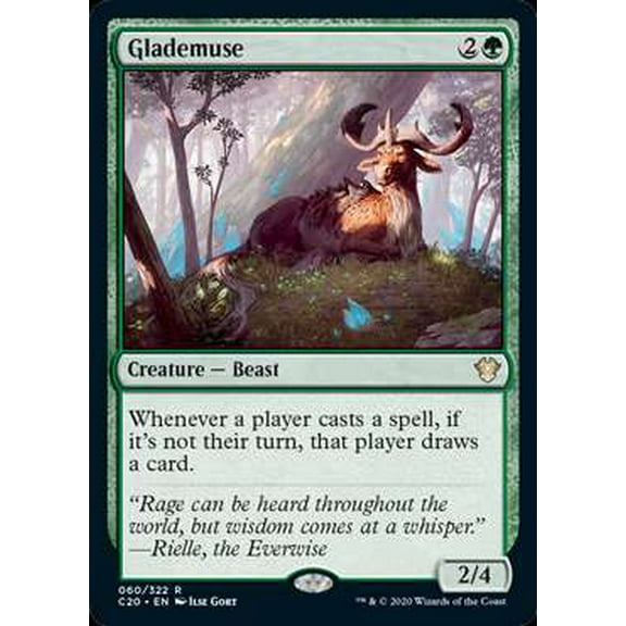 MtG Commander 2020 Rare Glademuse #60