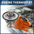 thumbnail image 2 of Termostato de coche Termostatos de refrigerante del motor para Mitsubishi Lancer 2.0L 2002-2007 No.MD337408 1 Pcs, 2 of 5