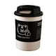 thumbnail image 2 of Papelera con tapa, elegante y creativa, con diseño de taza de café. Tapa negra, 2 of 9