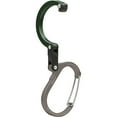 thumbnail image 2 of Gear Aid Heroclip Small Hybrid Camping Gear Clip - Forest Green, 2 of 6
