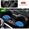 thumbnail image 3 of Yazoeia 2 Pack Bling Car Cup Coaster, 2.75 Inch Rhinestone Silicone Auto Cup Holder Insert Coaster, Anti Slip Crystal Soft Rubber Cup Pad, Universal Vehicle Accessories for Women CJC912-114997, 3 of 6