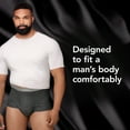 thumbnail image 5 of Depend Real Fit Incontinence Underwear for Men, Adult Diapers, S/M, Black, 56 Count, 5 of 11