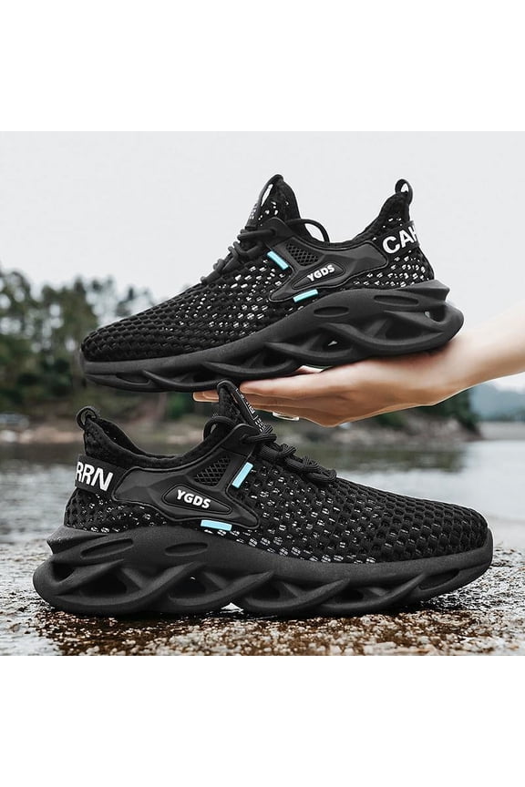 Men's Water Shoes: Fast Dry Swim Shoes for Men & Women, Anti-Slip Barefoot Shoes for Beach, Hiking, Diving