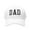 White, variant on Bovemsi Vintage Washed Adjustable Dad Hat – Unisex Cotton Baseball Cap for Men Women, Black, M
