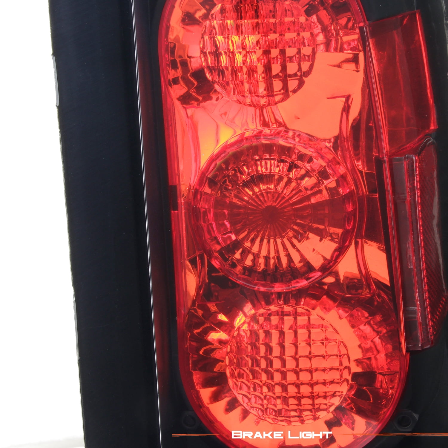 AKKON - For Chevy C/K C10 Tahoe GMC Jimmy Sierra Suburban Yukon Pickup Truck Black G2 Tail Lights Brake Lamps