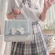 thumbnail image 3 of Bolso de mano transparente japonés para chica dulce, estilo preppy, para estudiante, bolso de escuela, bolso cruzado para mujer Y2k, 3 of 5