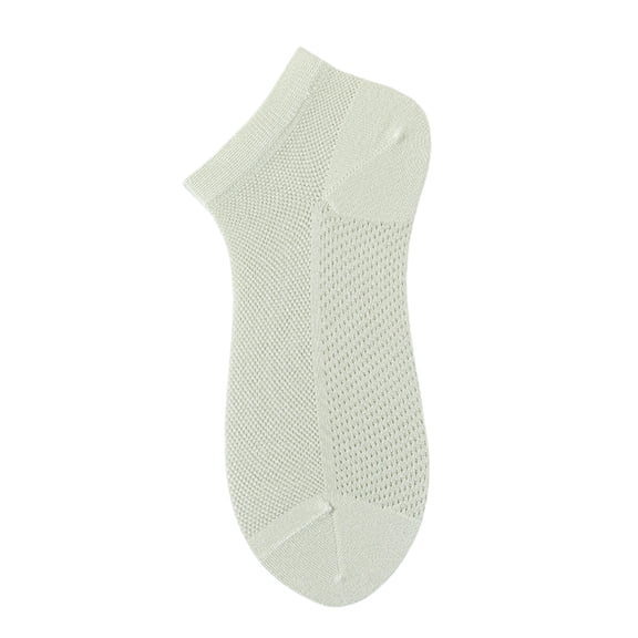 Lumtrix Mesh Socks for Women Ultra Thin Breathable Ankle Socks for Daily, Work, Home Wear Light Green One Size