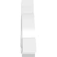 thumbnail image 3 of 36"W x 16 1/2"H x 4"D x 4"F, 11/12 Pitch, Ericson Architectural Grade PVC Gable Bracket, 3 of 8