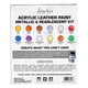 thumbnail image 5 of Kit de 12 pinturas Acrílicas Colores Metálicos Angelus negro SIN TAMAÑO, 5 of 6