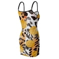 thumbnail image 6 of Ladies Elegant Sling Sleeveless Sexy Dress Animal prints, 6 of 6