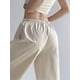thumbnail image 4 of Pantalones de Paracaídas para Mujer, Pantalones Holgados de Pierna , Pantalones Deportivos con Cintura Elástica Y2K, Pantalones Deportivos, Ropa de Calle Lechoso L, 4 of 9