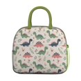 thumbnail image 2 of Womens Beige Dinosaurs Flowers Leaves Lunch Box for Work,Insulated Lunch Bag for Women,Loncheras Para Mujer,Leakproof Adult Lunch Bag for Work,Beach,Travel,Picnic,Camping, 2 of 7