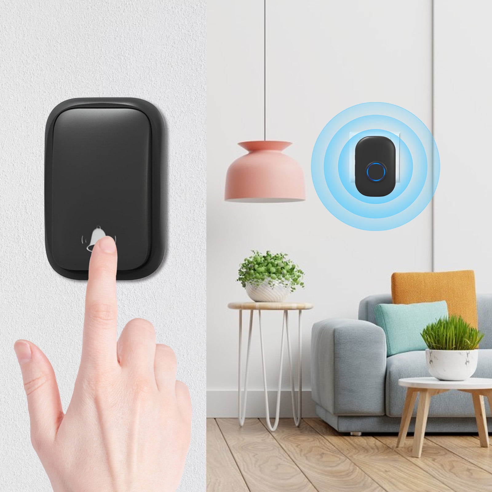 Google Nest Doorbell - Battery-Powered, WiFi Home Security System