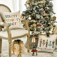 thumbnail image 3 of colorlife Merry Christmas Nutcracker Throw Pillow Covers, 18 x 18 Inch Winter Holiday Party Cushion Case Decoration for Sofa Couch Set of 4, 3 of 6