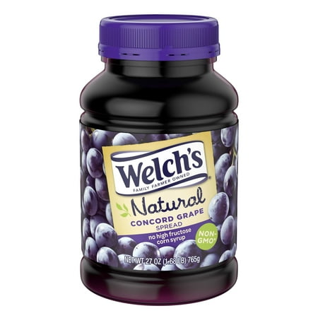 Cherry Honey Spread - Welch's Natural Concord Grape Spread, 27 oz