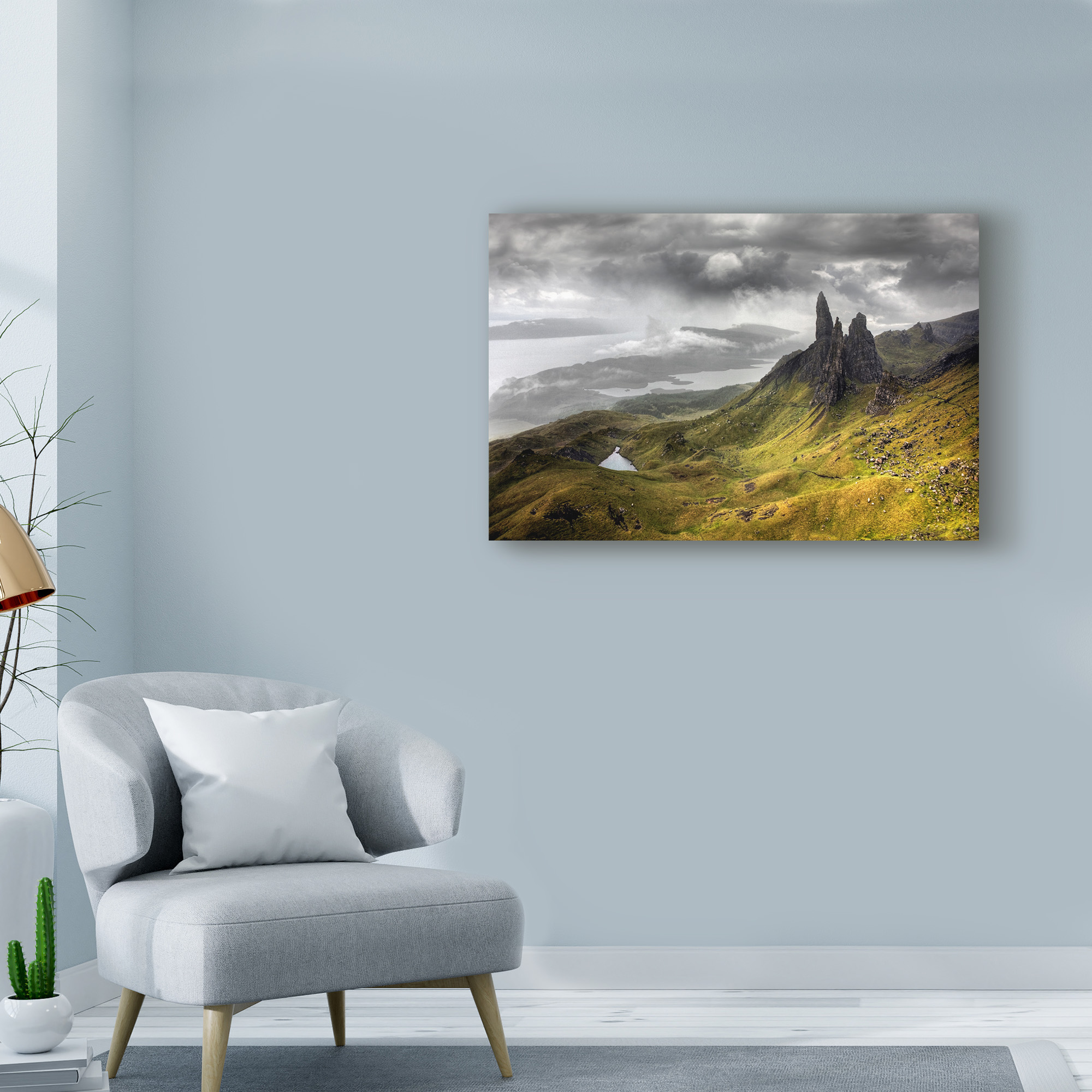 Trademark Fine Art 'Scotland 1' Canvas Art by Maciej Duczynski