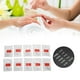 thumbnail image 5 of 500 Uds puntas de uñas postizas artificiales francesas media manicura puntas de uñas accesorio para decoración de uñas, 5 of 8