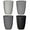 4Pcs/Gray Series, variant on UniVerse Wheat Straw Reusable Cup (12 oz) - Unbreakable Drinking Glasses Sets for Home Outdoor - Dishwasher Safe Tumbler - BPA Free and Eco friendly (10Pcs/5Color)